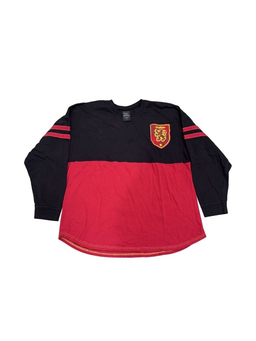 Gryffindor Shirt 2X Red Colorblock Wizarding World Of Harry Potter Top